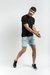 Remera Manga Corta Dustin Black - tienda online