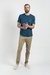 Remera Manga Corta Stuart Deep Blue