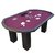 MESA DE POKER OVALADA GOLD