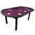 MESA DE POKER OVALADA