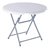 MESA PLÁSTICA CIRCULAR PLEGABLE PVC - comprar online