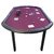 MESA DE POKER OVALADA - comprar online