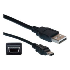Cable Mini Usb 5 Pines Play 3 GPS 2m
