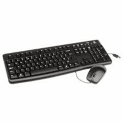 Combo Teclado y Mouse Logitech Mk120 Con Cable - comprar online