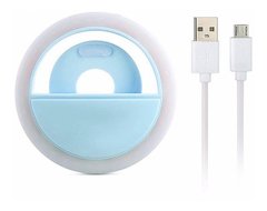 Aro De Luz Led Para Celular Recargable Usb Selfies en internet