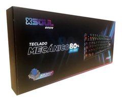 Teclado Mecanico Gamer Al 80 % Full Xk 850 Letra Ñ Pc Y Ps4