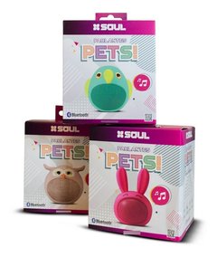 Parlante Portatil Bluetooth Soul Pets - Y2k
