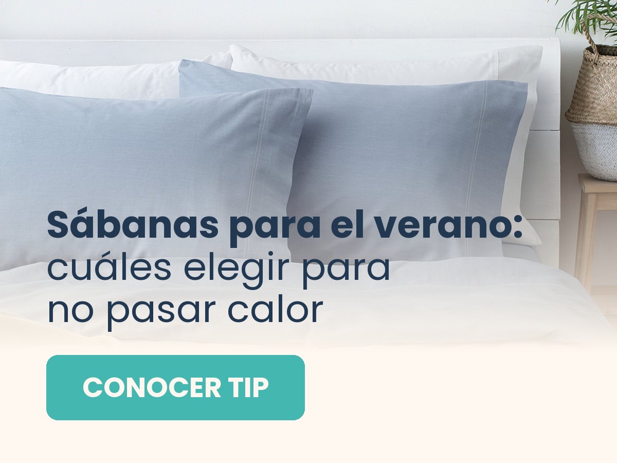 Sábanas para el verano: cuáles elegir para no pasar calor