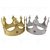 Coroa de Rei Maior Dourada/Prata