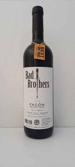 BAD BROTHERS, FACÓN, PETIT VERDOT