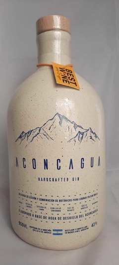 GIN ACONCAGUA BOTELLA CERÁMICA 950 ml.