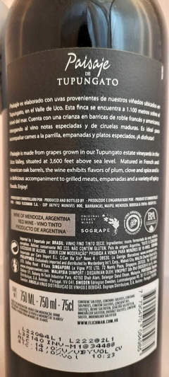 PAISAJE DE TUPUNGATO BLEND - comprar online