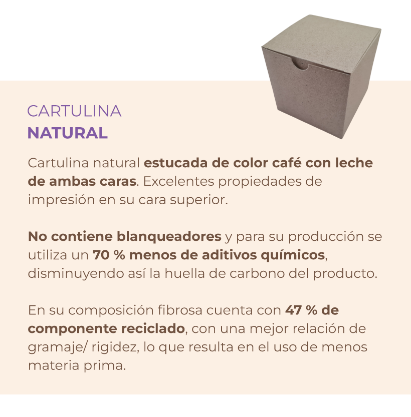 Cartulina Natural