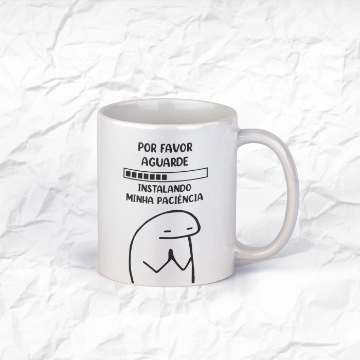 Caneca Flork - Instalando minha paciência