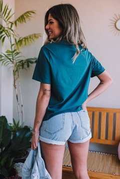 Shorts Charlotte Jeans Claro na internet
