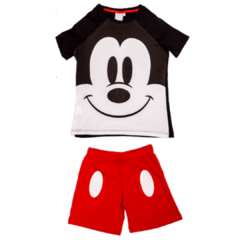 Pijama Mickey full-face manga corta