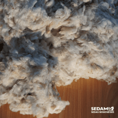 Borra de seda Natural sin proceso x1 Kg - comprar online