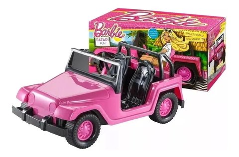 Jeep Auto Barbie Safari Fun Sticker