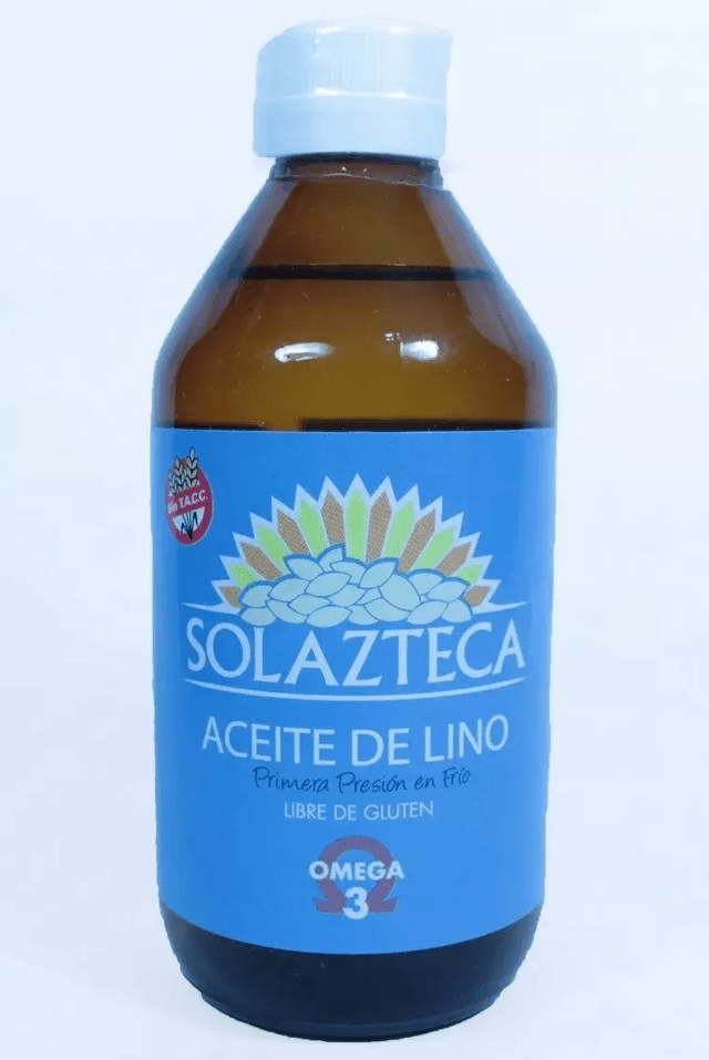Aceite de lino 150 & 250 ml Sol Azteca