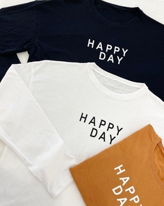 REMERA MANGA LARGA HAPPY DAY
