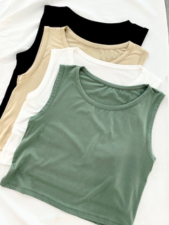 MUSCULOSA BOMBAY VISCOSA LISO