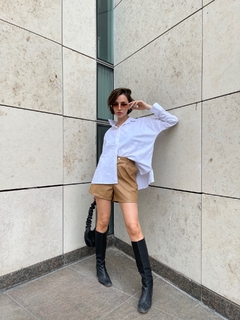 CAMISA LONDON OVERSIZE POPLIN