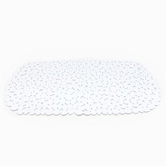 Alfombra Antideslizante Pvc Grande Blanca