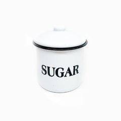 Azucarera Enlozada Sugar Con Tapa