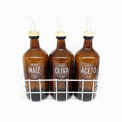 Set canasta Maiz, Oliva y Aceto 500ml
