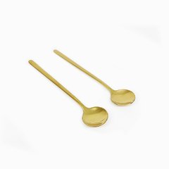 Cucharita Dorada Set x2