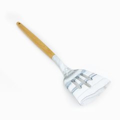 Espatula De Silicona Mango Madera 32cm
