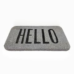 Felpudo Coco Hello Gris 2