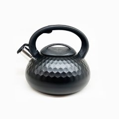 Pava Silbadora Rombos Negra 3lts