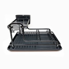 Secaplatos Aluminio Inoxidable Negro Grande