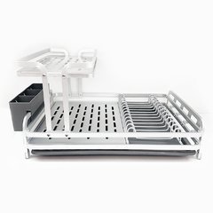 Secaplatos Aluminio Inoxidable Doble Piso