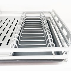 Secaplatos Aluminio Inoxidable Doble Piso - comprar online