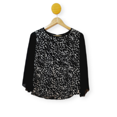 BLUSA A.PRINT M/NEGRAS