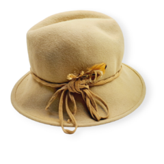 SOMBRERO PAÑO MARRON