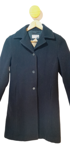 SACO PAÑO AZUL ZARA T.S