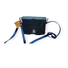 BANDOLERA AZUL TORNASOLADO