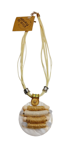 COLLAR TISA DIJE NACAR