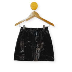 POLLERA CHAROL NEGRA T.XS