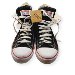 ZAPATILLAS BOTITAS NEGRAS CONVERSE N°40