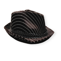SOMBRERO BORDO LINEAS BLANCAS - comprar online