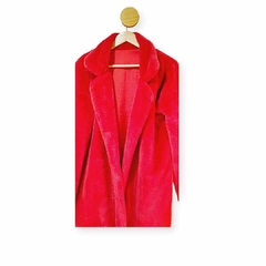 TAPADO SIMIL PIEL ROJO T.L - comprar online