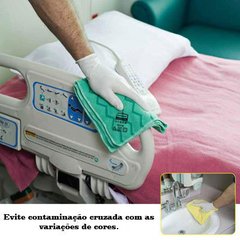 PANO VERDE MICROFIBRA HYGEN USO GERAL - RUBBERMAID