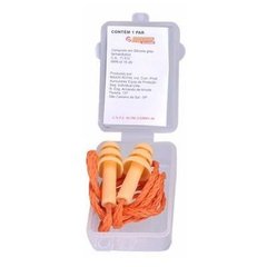 PROTETOR AURICULAR MAXXI ROYAL DE SILICONE 18 DB CA 11512 PACOTE COM 100 PARES