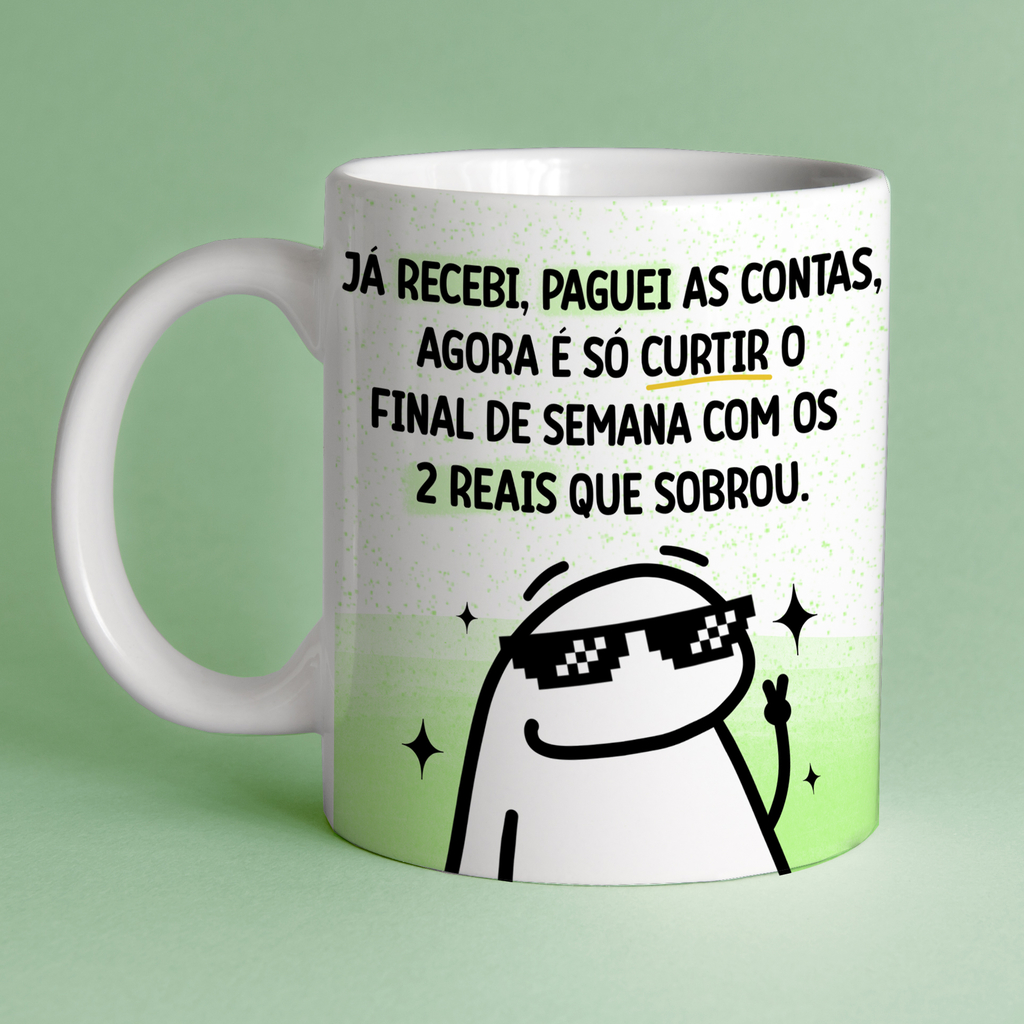 Caneca Gírias Preta