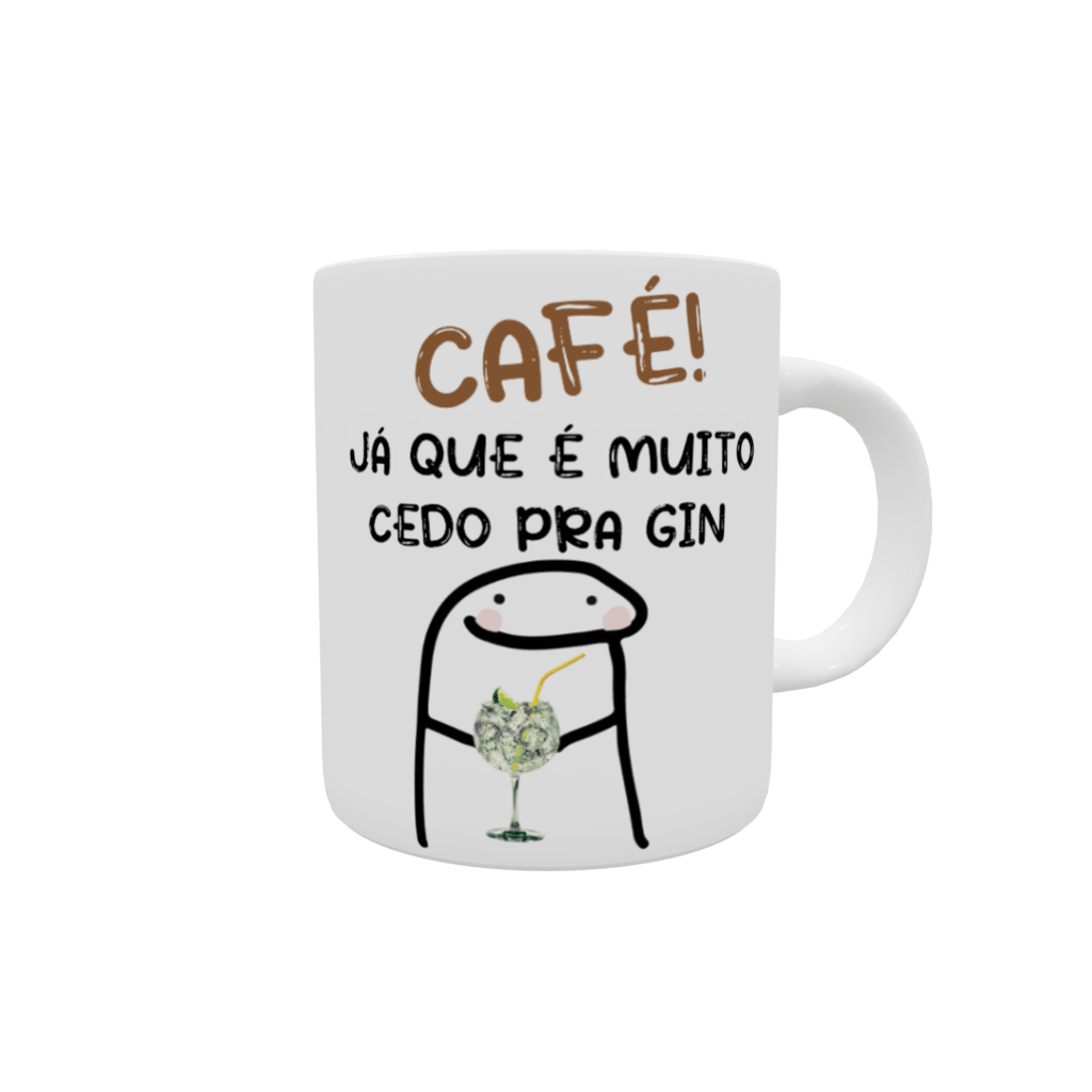 Caneca de Cerâmica Personalizada Flork Memes