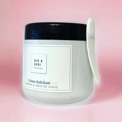 Crema Exfoliante ALMENDRA Y NUEZ DE COCO